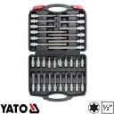 Yato YT-77541 Torx dugókulcs bit készlet T20-T70, S2 acél, 1/2" (32 részes)