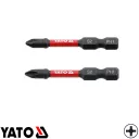 YATO YT-78040 Impact ütvecsavarozó bit S2, 1/4" - PH1 x 50 mm (2 darab)