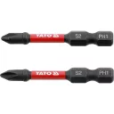 YATO YT-78040 Impact ütvecsavarozó bit S2, 1/4" - PH1 x 50 mm (2 darab)