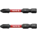 YATO YT-78041 Impact ütvecsavarozó bit S2, 1/4" - PH2 x 50 mm (2 darab)