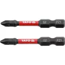 YATO YT-78043 Impact ütvecsavarozó bit S2, 1/4" - PZ1 x 50 mm (2 darab)