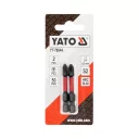 YATO YT-78044 Impact ütvecsavarozó bit S2, 1/4" - PZ2 x 50 mm (2 darab)