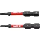 YATO YT-78050 Impact ütvecsavarozó bit S2, 1/4" - T8 x 50 mm (2 darab)