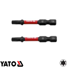   YATO YT-78054 Impact ütvecsavarozó bit S2, 1/4" - T25 x 50 mm (2 darab)