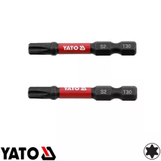   YATO YT-78056 Impact ütvecsavarozó bit S2, 1/4" - T30 x 50 mm (2 darab)