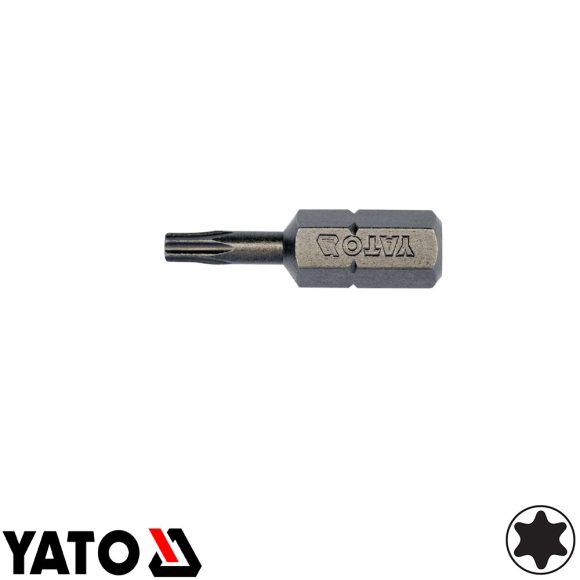 YATO YT-78141 Torx behajtó bit TX10 - 1/4" - 25 mm (S2 acél)