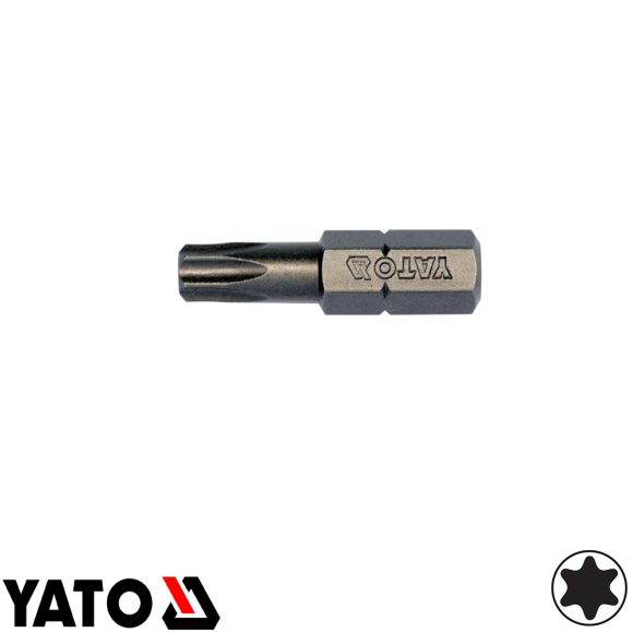 YATO YT-78145 Torx behajtó bit TX27 - 1/4" - 25 mm (S2 acél)