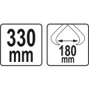 Yato YT-79905 rönkfogó kampó - 330 mm