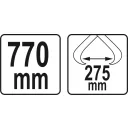 Yato YT-79907 rönkfogó kampó - 770 mm