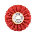 Yato YT-81954 műanyag sörtés palástcsiszoló henger 100x120x19 mm  (PVC)