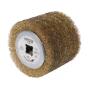 Yato YT-81955 acél sörtés palástcsiszoló henger 100x120x19 mm