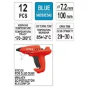 Yato YT-82443 ragasztópatron 7,2x100 mm - 12 db (kék)