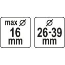 Yato YT-82980 fúrógép porelszívó adapter fúráshoz (5-16 mm)