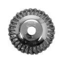 Yato YT-85141 döntött körkefe fűkaszához 150x25,4 mm (sodrott acél)