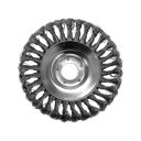 Yato YT-85141 döntött körkefe fűkaszához 150x25,4 mm (sodrott acél)