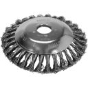 Yato YT-85141 döntött körkefe fűkaszához 150x25,4 mm (sodrott acél)