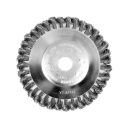 Yato YT-85142 döntött körkefe fűkaszához 200x25,4 mm (sodrott acél)