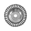 Yato YT-85142 döntött körkefe fűkaszához 200x25,4 mm (sodrott acél)