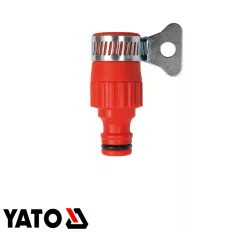   YATO YT-8970 tömlővéges csapcsatlakozó, bilincses, 1/2" (műanyag) (gyorscsatlakozás)