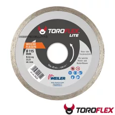   TOROFLEX Favorit Continue gyémánttárcsa folyamatos vágóéllel (burkolóanyag, csempe), 110x22,2 mm