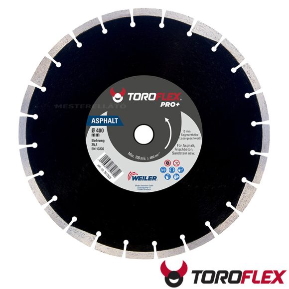 TOROFLEX ASPHALT gyémánttárcsa 350x25,4 mm