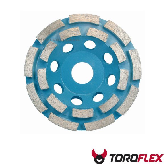 TOROFLEX duplasoros gyémánt csiszolótányér 180x22,2 mm