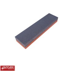   Spark 010402-0100 élező hasáb, piros-szürke 200x50x25,4 mm - P120/240A