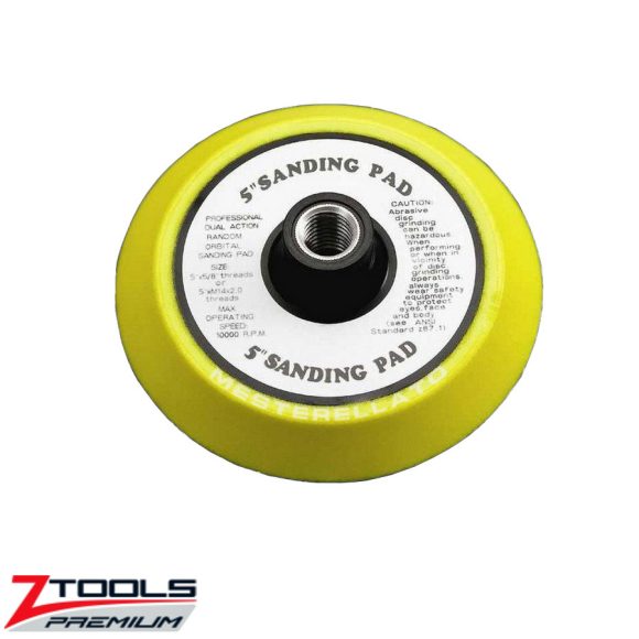 Z-Tools Premium 010503-0046 tépőzáras PU tartónyér, M14 - 125 mm