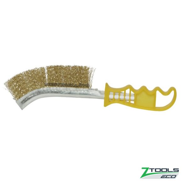 Z-TOOLS ECO SPID drótkefe 250 mm - bronz szálakkal