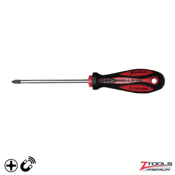 Z-TOOLS PREMIUM 040301-0257 PH csavarhúzó (mágneses), PH1x80 mm