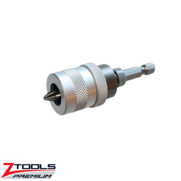 Z-TOOLS Premium 040303-0406 kuplungos bitbefogó - 75 mm (1/4" bit)