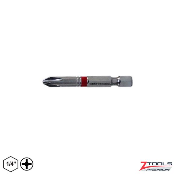 Z-TOOLS PREMIUM 040303-0417 bit behajtó, PH1x50 mm (1/4")