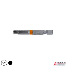  Z-TOOLS PREMIUM 040303-0430 bit behajtó, HEX4x50 mm (1/4")