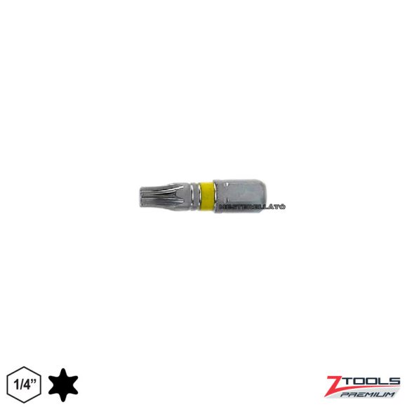 Z-TOOLS PREMIUM 040303-0438 bit behajtó, TX30x25 mm (1/4")