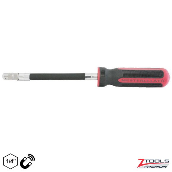 Z-TOOLS PREMIUM 040303-0485 flexibilis  bit csavarhúzómarkolat, 265 mm (1/4" bit befogás)