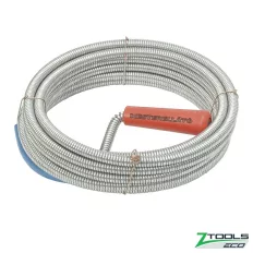 Z-TOOLS ECO 042301-0001 csőtisztító spirál, 6 mm / 3 m