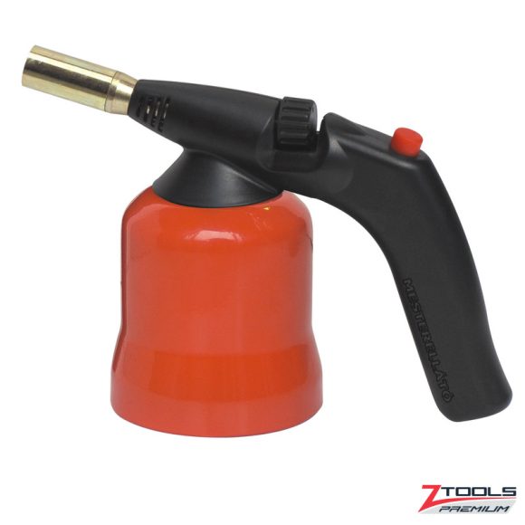 Z-TOOLS PREMIUM 050101-0030 forrasztó gázlámpa, piezó gyújtással (fém házas)